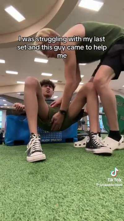 This guy came to help me