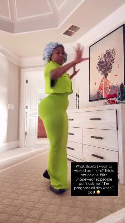 Bubble butt in green