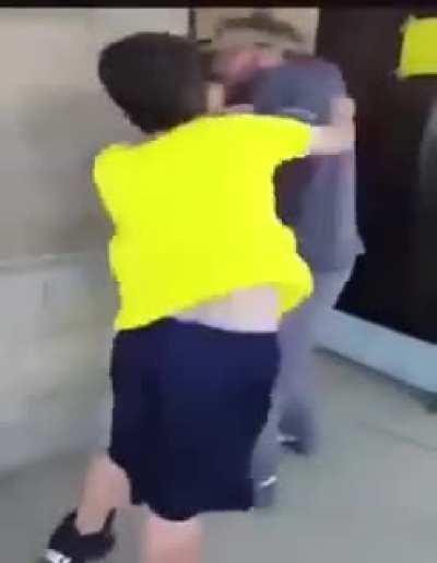 Kid was throwing rocks at ppl's cars