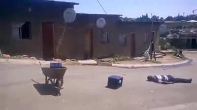 Doing a Front Flip with a Hard Landing