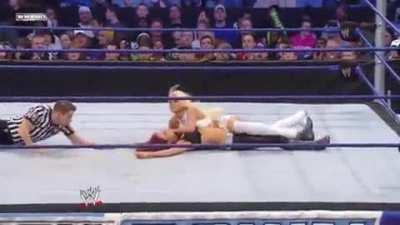 Maryse with a hot pin on Maria