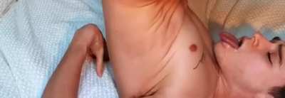 You might have seen Leo before with cum on his face, but usually it's someone else's