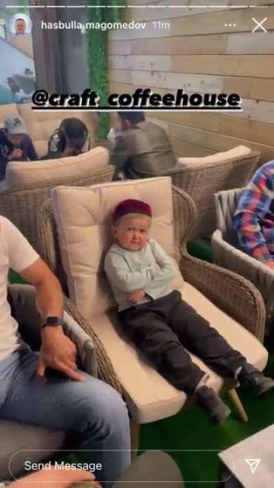 When your mam comes to check on you and you’re sitting with all your uncles