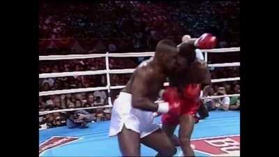 The boxing of Evander Holyfield