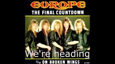 We're heading for penus