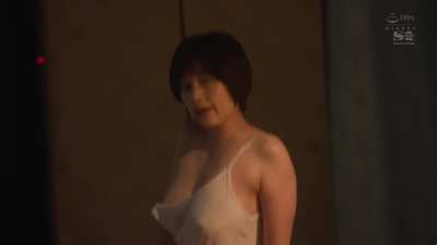 She winks at the Kid who's watching her cheat! ~ Saki Okuda in SSIS-130