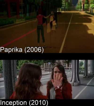 Anime that inspired these movie scenes