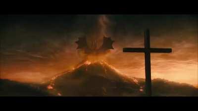 Put footsteps of doom on Ghidorah's titan awakening