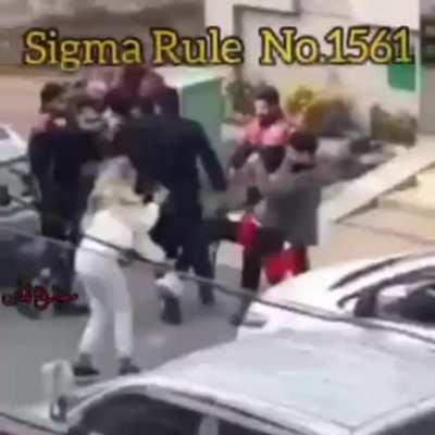 Sigma rule during a fight