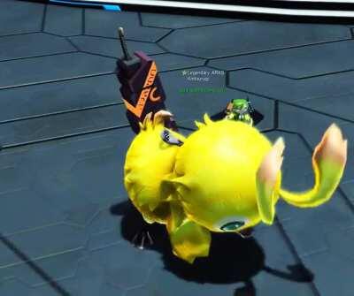 Rappy Suit + Female Headcrab Emote = Stuck in Suit Emote