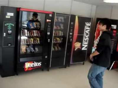 This is why we SHAKE the vending machine