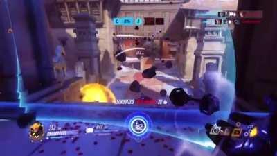 My buddy’s big brain sigma rock dunk