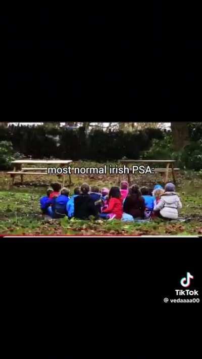 Just a normal Irish psa