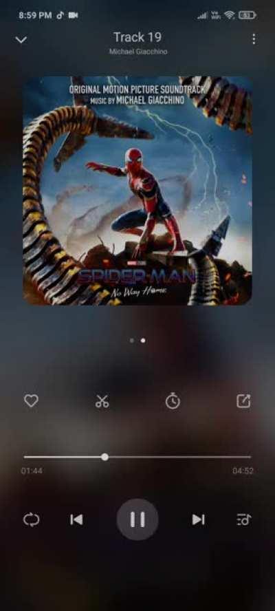 The whole nwh soundtrack got leaked. Andrew's theme at 1:10 and TOBEY's theme at 1:50.. Damn I'm crying !!!!