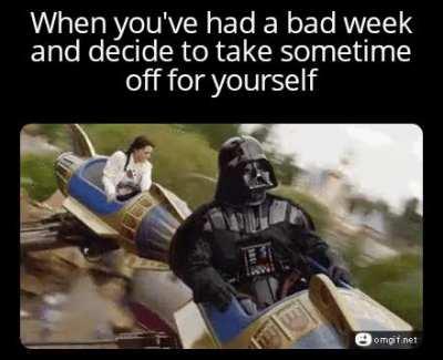 Gotta relax at some point