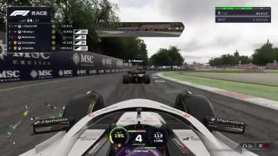 Am i at fault? (i’m the Haas)