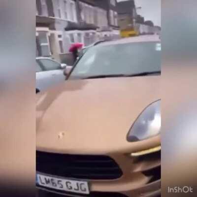 A little road rage in UK