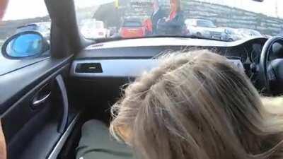 Oops, when I start sucking cock I dont really care who sees