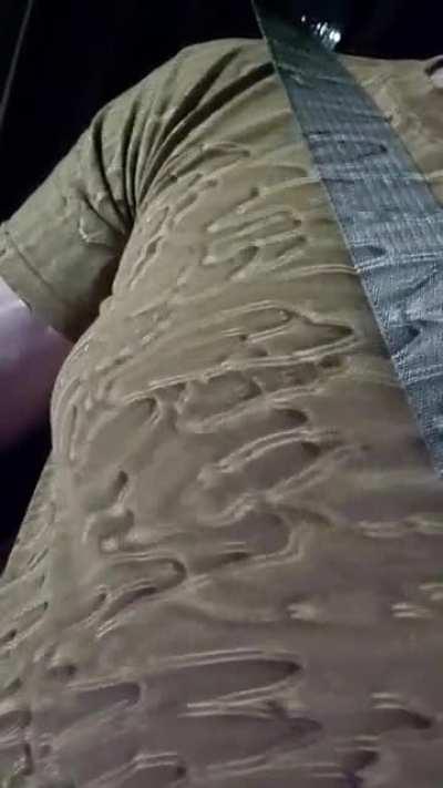 That way the light came through my car window in the rain made me think of you guys