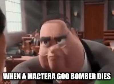 Whenever I see a Goo Bomber die, I can't help by feel reminded of this ...