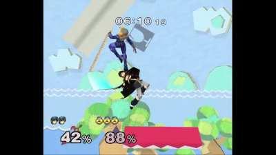 Jump read into staircase single-hit nairs