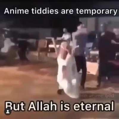 Anime titties are temporary