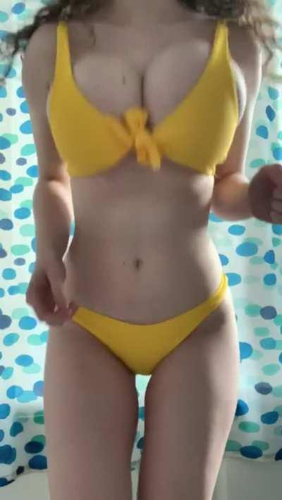 Yellow Bikini