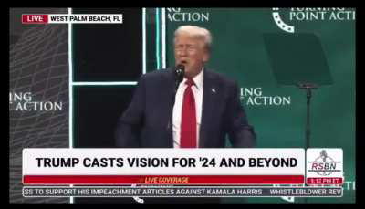 Trump: You have to get out and vote. You won’t have to do it anymore. Four years, it will be fixed, it will be fine. You won’t have to vote anymore.. In four years, you won’t have to vote again.