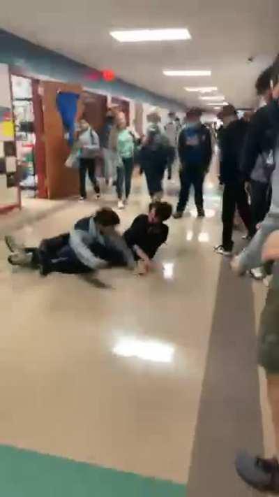 Nothing special you’ve seen them before just another high school fight