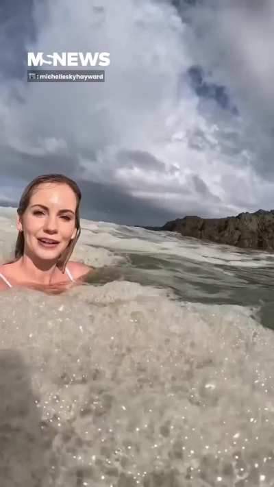 Influencer Swims In Sewage Water