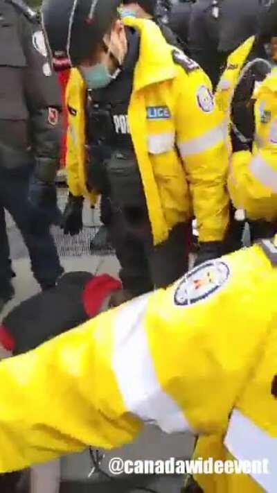 Cops Raid Anti-Masker Protest