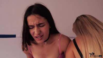 This Agent really chose the wrong attire for her line of work. Forces the bad guys to target her stomach