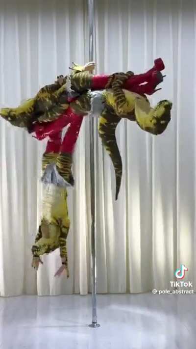 That's Some Serious Pre-Historic Pole Dancing