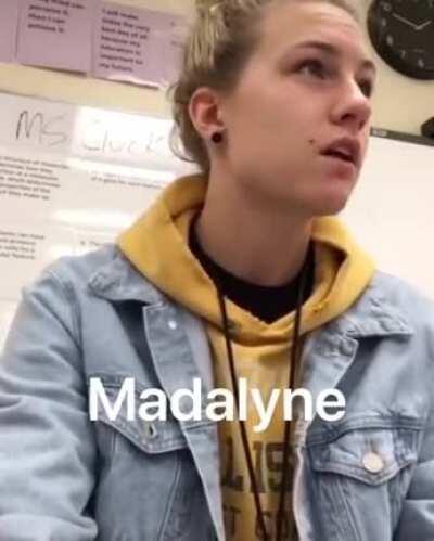 Teacher makes the first meeting by pronouncing the names of the students in fun.