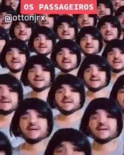 Vocês cantam alto no busão?