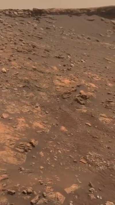 Perseverance rover full 360 panorama shot on Mars.