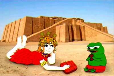 Neo-Sumerian Apu and Aspie from /wsg/