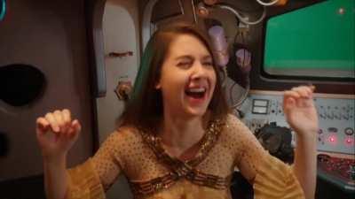 Alison Brie is fun and freaky