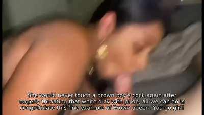 Desi Girls love White Cock