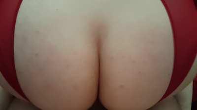 I let her touch herself for a little bit while she watched me fuck a friend