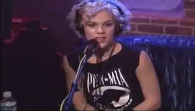 Pinks first visit aged 22