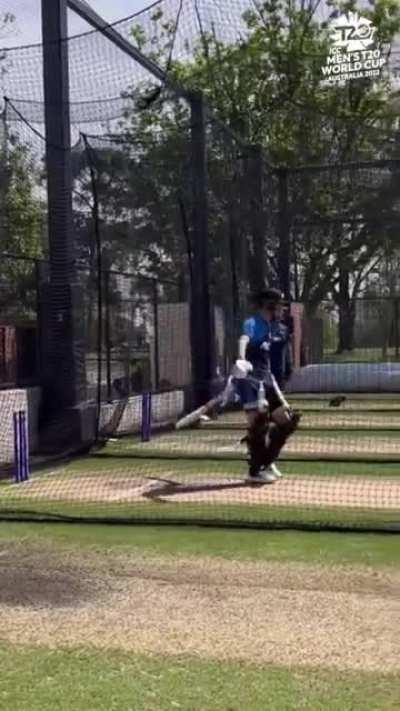 Chad enjoying his net session