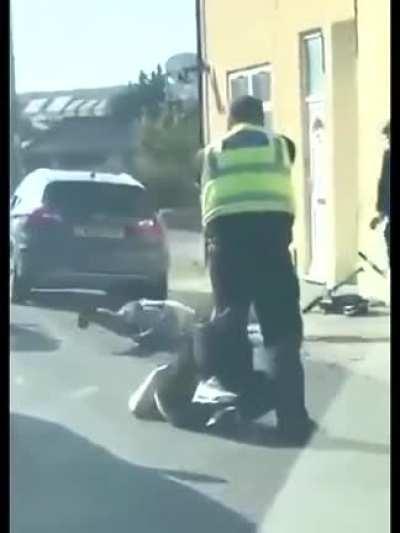 The way he handles them... damn