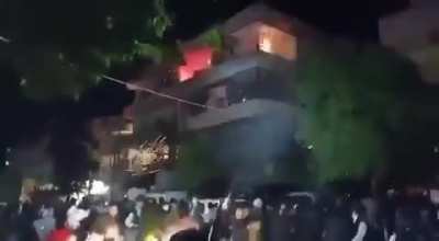 One of the remnants of the Assad army shot a bullet at the new Syrian army, but he got 1,000 bullets in return.