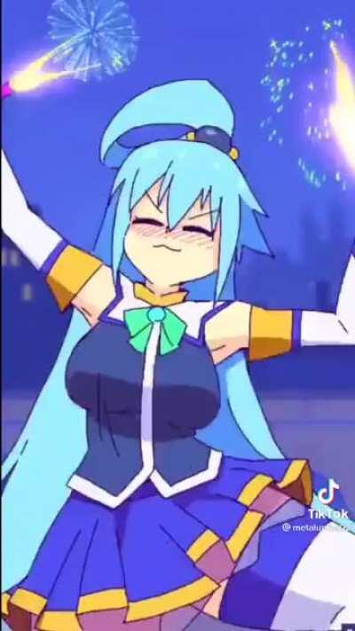 Aqua partying every night be like...