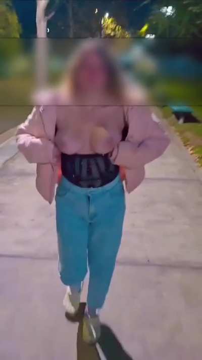 Sneaky walk in a park