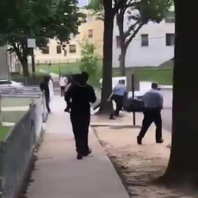 Streets say the APD switched their tasers to diamond testers. This was the first suspect since the change...