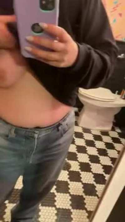 No one expects a tomboy to have these huge milkers…