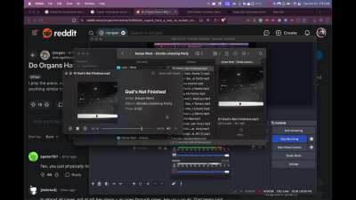 Does anyone know how this long attack/decay sound on the organ is created?