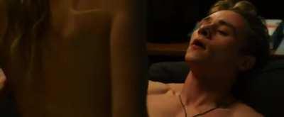 Sydney Sweeney riding in the voyeurs